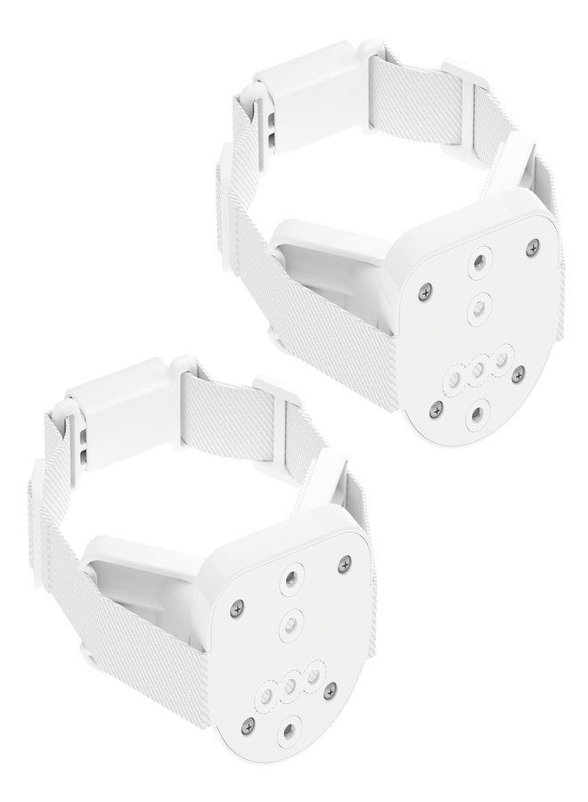 Miumoon 2-Pack No Hole Stairway Baby Gate Mounting Kit for Miumoon Retractable Gate, No‑Drill Retractable Baby Gates Part Fit 1.9"–3.74" Round & 2.76"–3.74" Square Posts,Retractable Stair Gates for Miumoon - Image 1